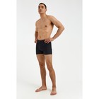 Плавки купальные мужские MINAKU однотонные, цвет чёрный, размер 54 - фото 25426865