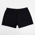 Плавки купальные мужские MINAKU однотонные, цвет чёрный, размер 54 - фото 25426866