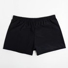 Плавки купальные мужские MINAKU однотонные, цвет чёрный, размер 54 - фото 25426867