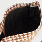 Сумка женская на молнии, цвет бежевый - фото 49823996