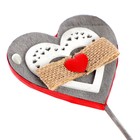 Декоративная шпажка «Сердце» 30 см - Фото 7