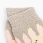Носки детские махровые, цвет серо-бежевый, размер 16-18 - Фото 2