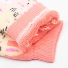 Носки детские махровые, цвет персик, размер 16-18 - Фото 3