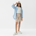 Велосипедки детские MINAKU: Casual Collection KIDS цвет грязно-розовый, рост 116 - Фото 2
