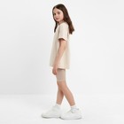 Велосипедки детские MINAKU: Casual Collection KIDS цвет грязно-розовый, рост 116 - Фото 3