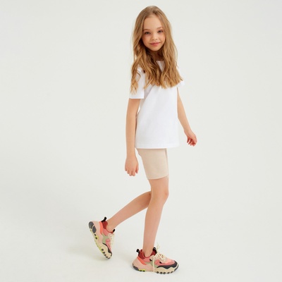 Велосипедки детские MINAKU: Casual Collection KIDS, жемчужные, рост 110 см