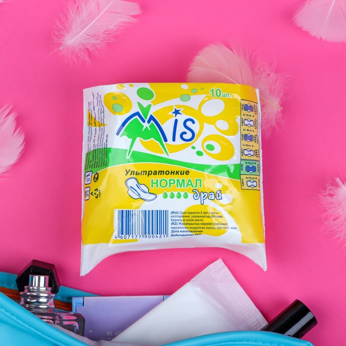 Прокладки «Mis» Ультратонкие, Normal Dry, 10 шт. - Фото 1