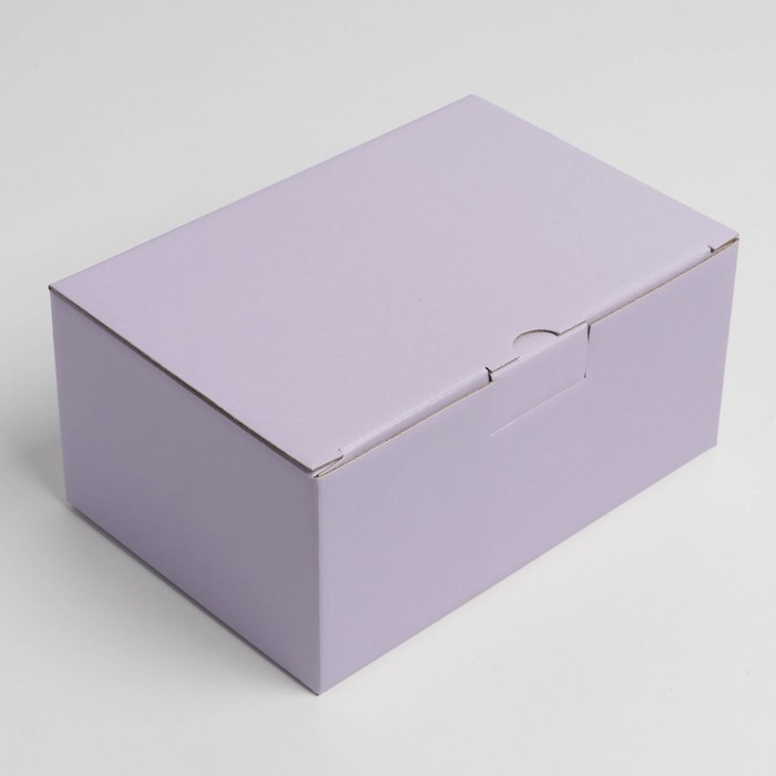 Коробка складная «Лавандовая», 22 х 15 х 10 см - фото 7647941