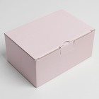 Коробка подарочная складная, упаковка, «Розовая», 22 х 15 х 10 см - фото 9578347