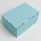 Коробка подарочная складная, упаковка, «Тиффани», 22 х 15 х 10 см - фото 320249315