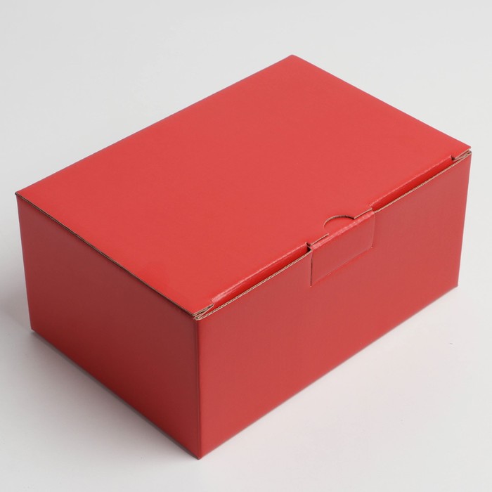 Коробка складная «Красная», 22 х 15 х 10 см