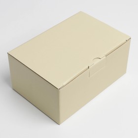 Коробка складная «Бежевая», 30 х 23 х 12 см