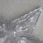УЦЕНКА Фигура "Звезда прозрачная ёлочная" 15Х15 см, пластик, 10 LED, 2 м провод, RG/RB, 240 В - Фото 5