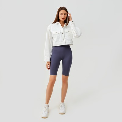 Велосипедки женские MINAKU, графитовые, размер 44