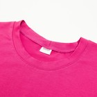 Футболка женская MINAKU OVERSIZE FIT: цвет фуксия, р-р 46 - Фото 8