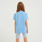 Футболка детская Basic line цвет голубой, рост 98 7444520