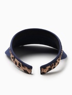 Козырёк женский MINAKU Leopard, тёмно-синий, размер 56-58 - фото 47992420