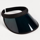 Козырёк женский MINAKU цвет черный, р-р 56-58 - Фото 3