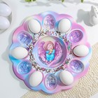 Подставка для яиц и кулича «Ангел» на пасху, 30×30 см 7345198 - фото 16325253