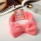 Повязка для волос "Классика" 18х5,5 см, розовый - Фото 2