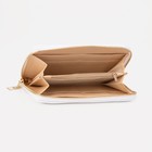 Кошелёк женский на молнии, цвет белый - фото 42869246