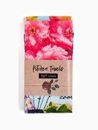 Набор кухонных полотенец «Доляна. Самая очаровательная», 2 шт., голубые, 35×60 см - Фото 6