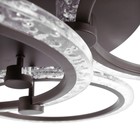 Люстра с ПДУ 1833/5CF LED 160 Вт 3000-6000К диммер кофе 65×65×11.5 см BayerLux - фото 4367524