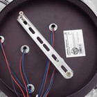 Люстра с ПДУ 1833/5CF LED 130Вт 3000-6000К диммер кофе 59,5х59,5х13 см BayerLux - фото 43851100