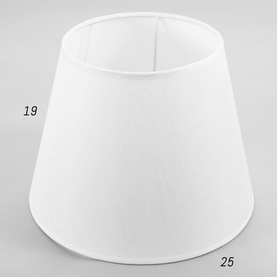 Абажур E27 белый 25×25×19 см