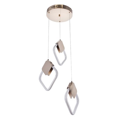 Светильник BayerLux 1794/3 LED 72 Вт 3000К золото 43×43×23-123 см