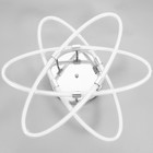 Люстра 1801/3 LED 100 Вт 4000К хром 62×62×10 см BayerLux - фото 5032911