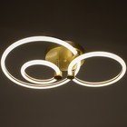 Люстра 1811/3 LED 110Вт шампанское золото 60х60х10 см BayerLux 6850897