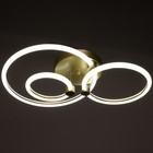 Люстра 1811/3 LED 110Вт шампанское золото 60х60х10 см BayerLux 6850897