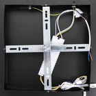 Люстра с ПДУ 1983/2 LED 130 Вт 3000-6000К черный 45×45×18 см BayerLux - фото 35367899