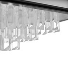 Люстра с ПДУ 1983/2 LED 130 Вт 3000-6000К черный 45×45×18 см BayerLux - фото 35367896