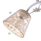 Люстра 2008/3 E27 60Вт белый+золото 45х45х25 см BayerLux - фото 21493487