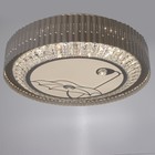 Люстра с ПДУ 1235/1 LED 95 Вт 3000-6000К белый 50×50×9 см BayerLux - фото 3772535