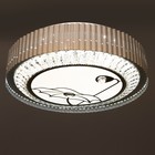 Люстра с ПДУ 1235/1 LED 95 Вт 3000-6000К белый 50×50×9 см BayerLux - фото 3772537