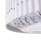 Люстра с ПДУ 1235/1 LED 95 Вт 3000-6000К белый 50×50×9 см BayerLux - фото 3772539