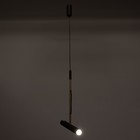 Светильник 1572/1BK, LED 7 Вт, 4000К, чёрный/золотой - фото 59334876