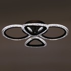 Люстра с ПДУ 1827/4CF LED 80 Вт 3000-6000К диммер кофе 54×41×10 см BayerLux - фото 48113214