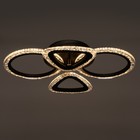 Люстра с ПДУ 1827/4CF LED 80 Вт 3000-6000К диммер кофе 54×41×10 см BayerLux - фото 48113215