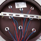 Люстра с ПДУ 1827/8CF LED 160Вт 3000-6000К диммер кофе 64,5х64,5х10,5 см BayerLux 6489278 - фото 14017899