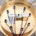 Люстра с ПДУ 1829/4GD LED 128Вт 3000-6000К диммер хромированное золото 58х46х6,5 см BayerLux - фото 35303301