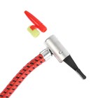 Насос ножной Cartage с манометром, 1 цилиндр - Фото 4