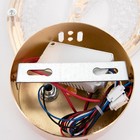 Бра 1830/1GD LED 24 Вт 4000К хромированное золото 17×7.5×28 см - фото 3772743