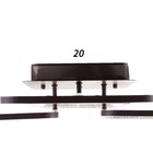 Люстра с ПДУ 1837/4CF LED 144Вт 3000-6000К диммер кофе 59х59х11 см BayerLux - фото 41171885