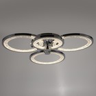 Люстра с ПДУ 1839/4SL LED 118Вт 3000-6000К диммер серебро 54х54х10 см BayerLux 6489336