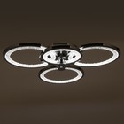 Люстра с ПДУ 1839/4SL LED 118Вт 3000-6000К диммер серебро 54х54х10 см BayerLux 6489336