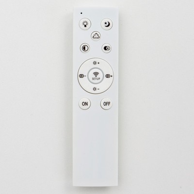Люстра с ПДУ BayerLux 1833/8WT, LED, 228 Вт, 3000-6000К, диммер, белая, 95×58×15 см